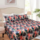 Hotel Living 3 Pce Light Weight Comforter Set Queen/King Corbett Tropical Leaves - Mekamart Australia