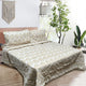 Hotel Living 3 Pce Light Weight Comforter Set Queen/King Ultimo Light Gold - Mekamart Australia