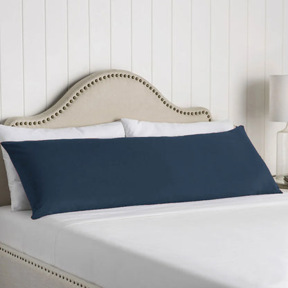 Artex 100% Cotton Body Pillowcase Navy - Mekamart Australia