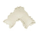 Artex Polyester Cotton V Shape Ruffle Pillowcase Cream - Mekamart Australia