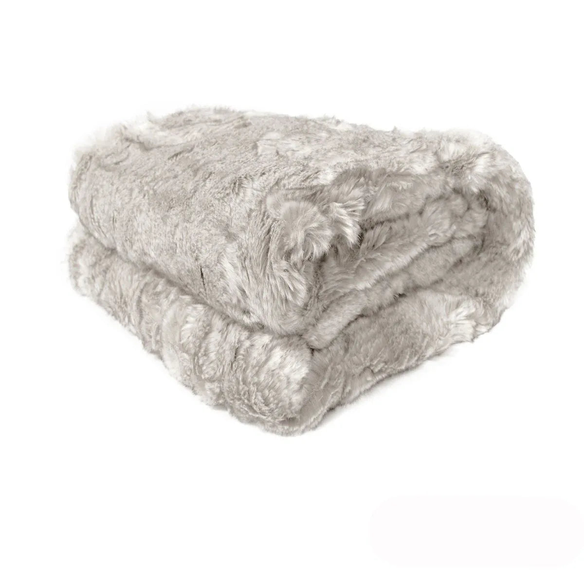 Dale Animal Faux Fur Throw Rug 127 x 152 cm Dall Sheep - Mekamart Australia