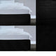 Random Pattern Quilted Valance Black Queen - Mekamart Australia