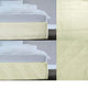 Random Pattern Quilted Valance Cream Queen - Mekamart Australia