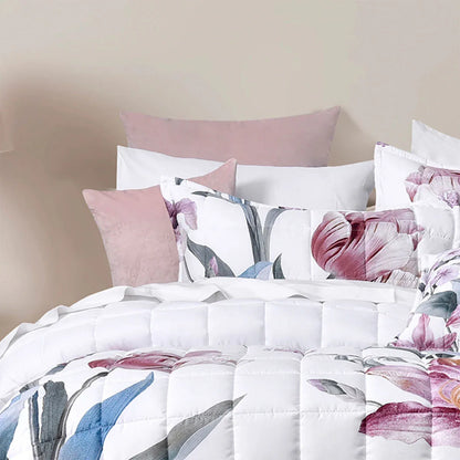 Bianca Carmela White Polyester Bedspread Set King - Mekamart Australia