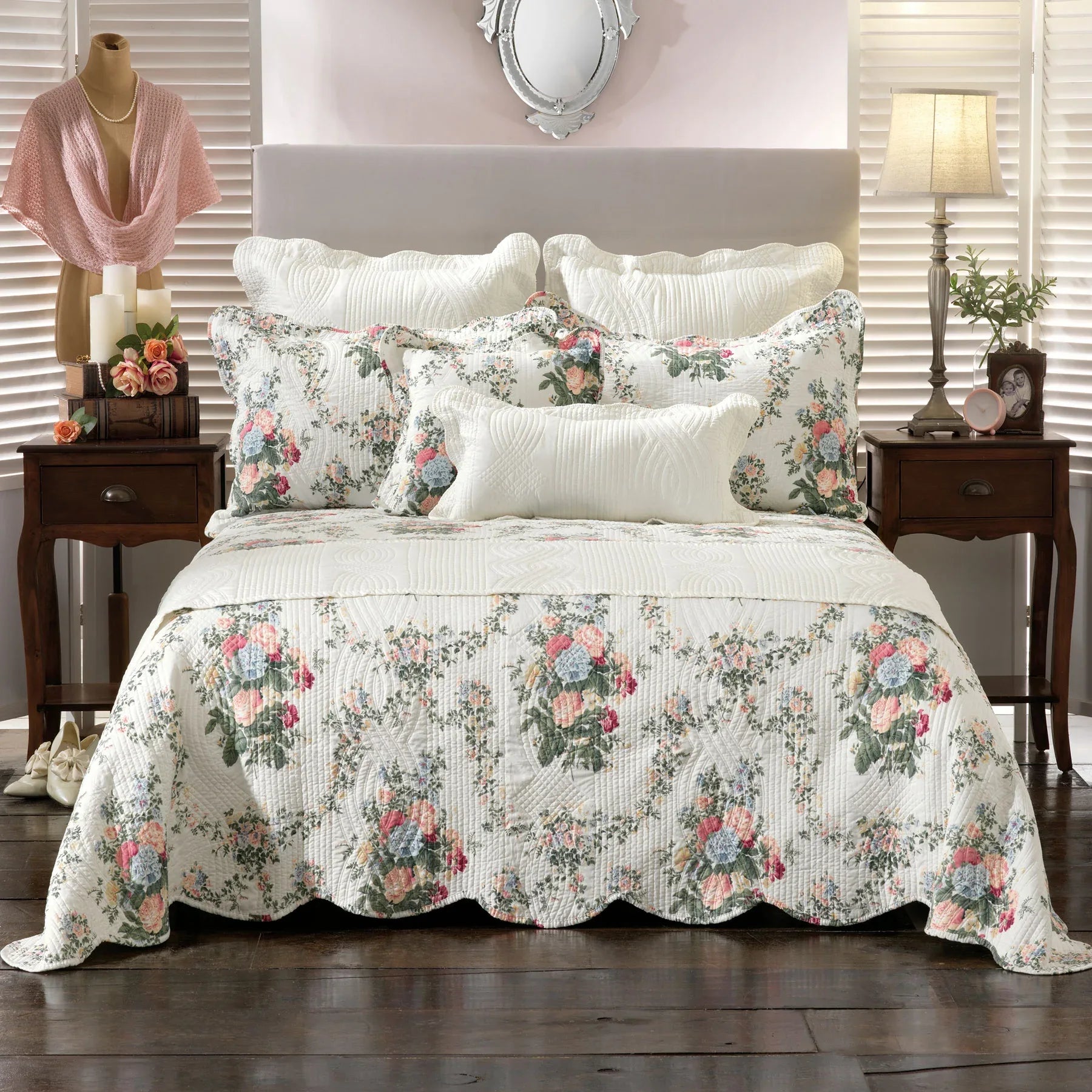 Bianca Rosedale Multi Bedspread Set King - Mekamart Australia