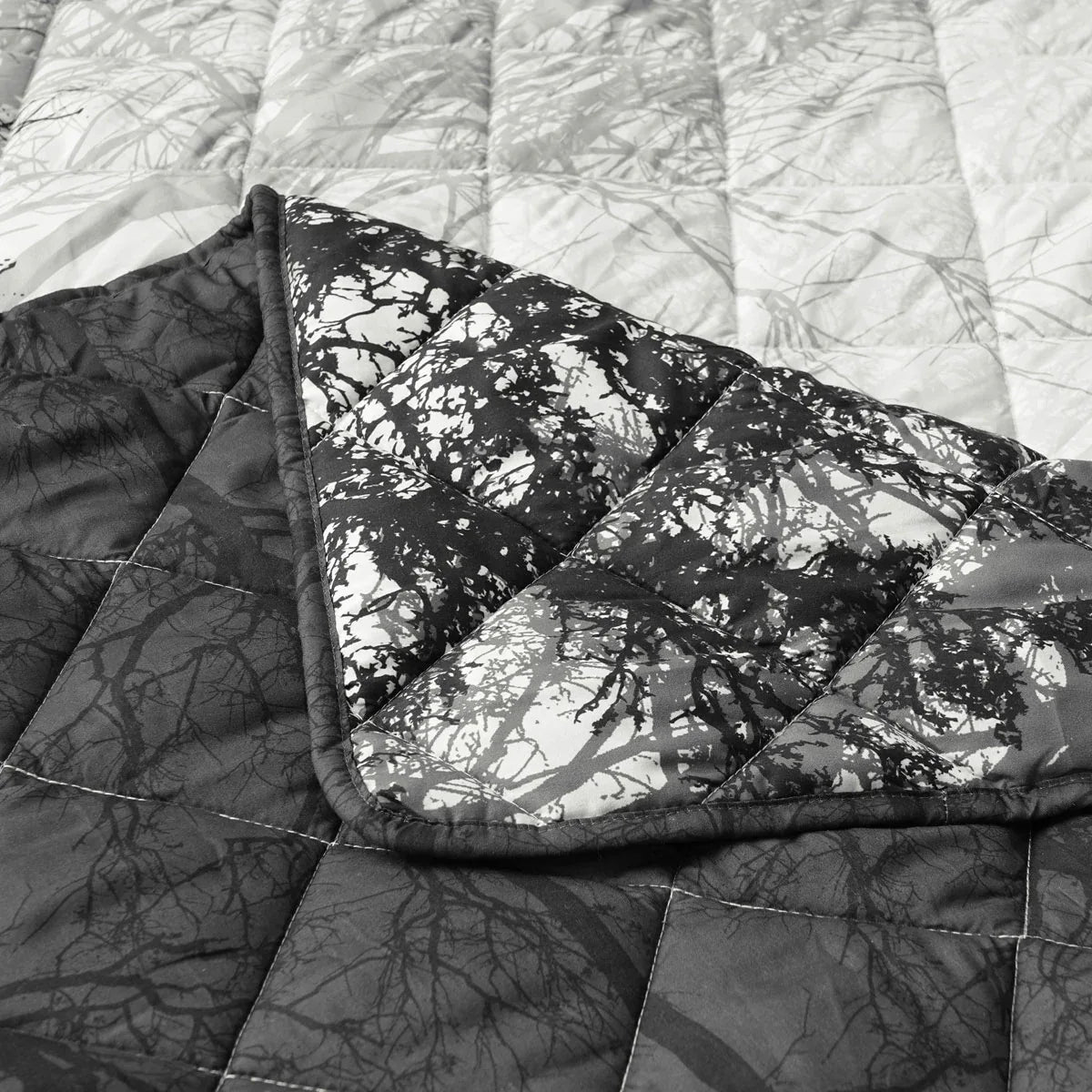 Bianca Boscage Black Forest Printed Quilted Polyester Coverlet Set Queen/King - Mekamart Australia