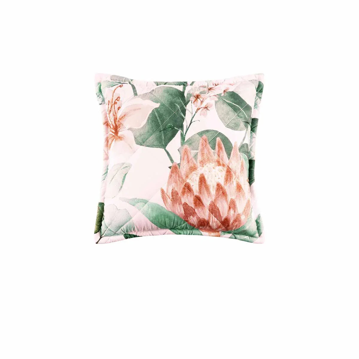 Bianca Sidney Blush Coordinate Square Filled Cushion 43 x 43cm - Mekamart Australia