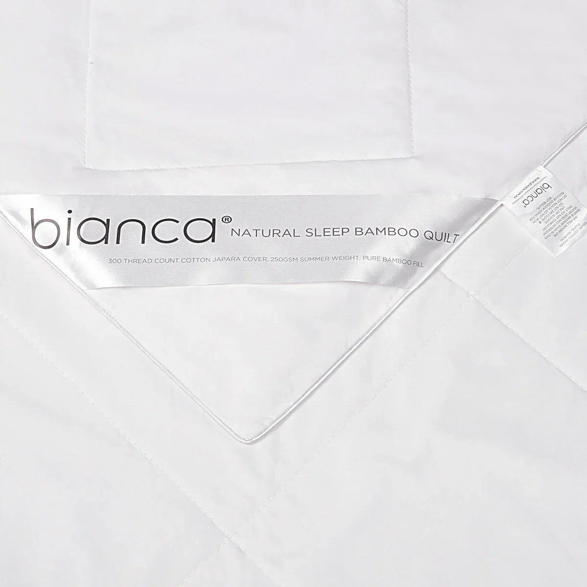 Bianca 250GSM Natural Sleep Bamboo Summer Quilt Double - Mekamart Australia