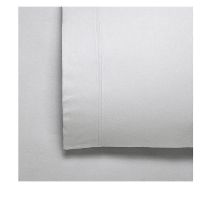 Bianca Fletcher Flannelette Cotton Sheet Set Silver Queen - Mekamart Australia