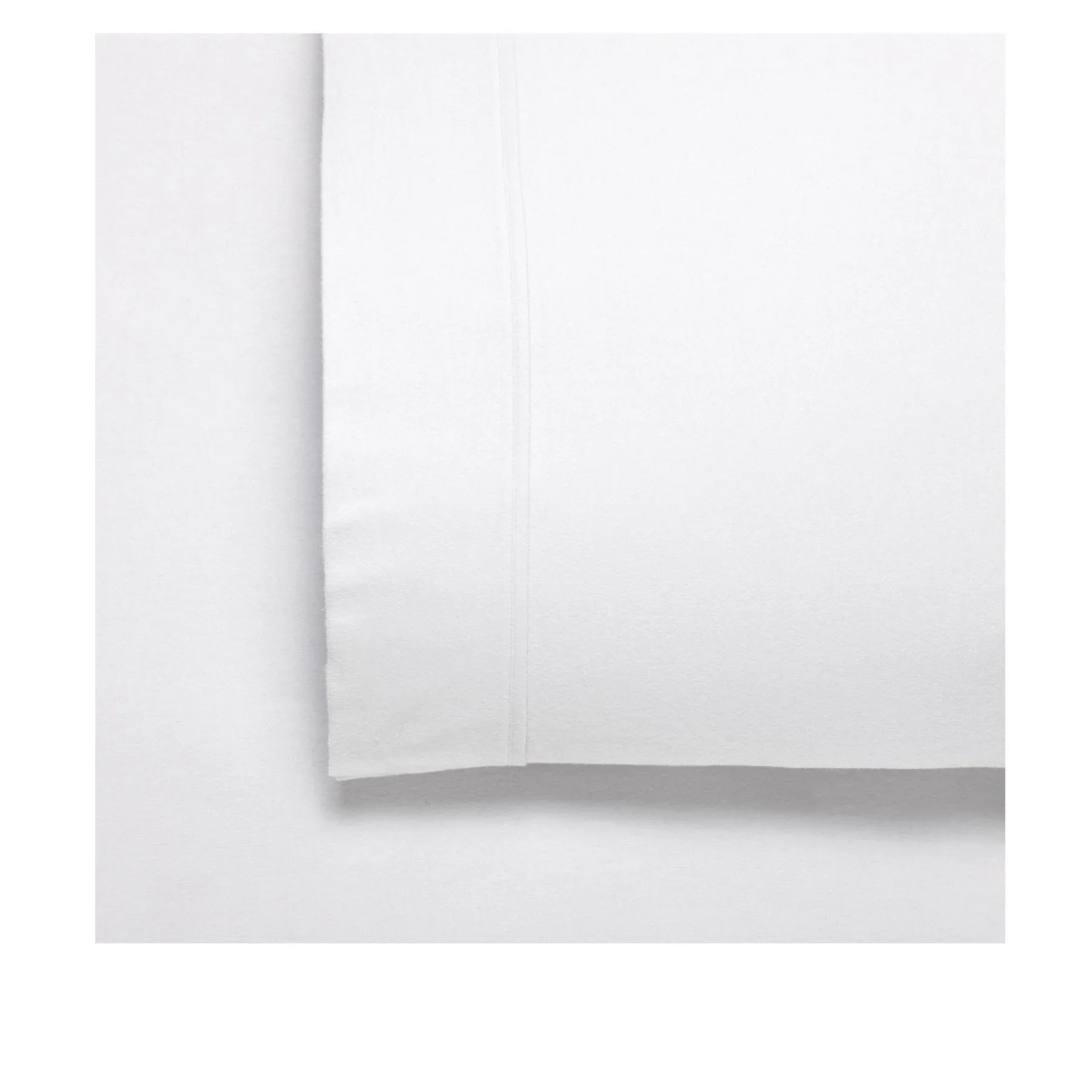 Bianca Fletcher Flannelette Cotton Sheet Set White Single - Mekamart Australia