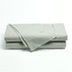 Bianca Heston Cotton Percale Sheet Set Silver Long Single - Mekamart Australia