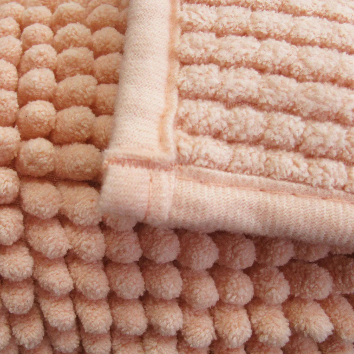Chenille Toggle Bath Mat 50 x 80cm Charcoal - Mekamart Australia