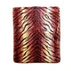 375gsm 1 Ply Animal Print Faux Mink Blanket Queen 200x240 cm Tiger - Mekamart Australia