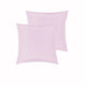 PepperMIll Satin European Pillowcases ( Pair ) PINK - Mekamart Australia