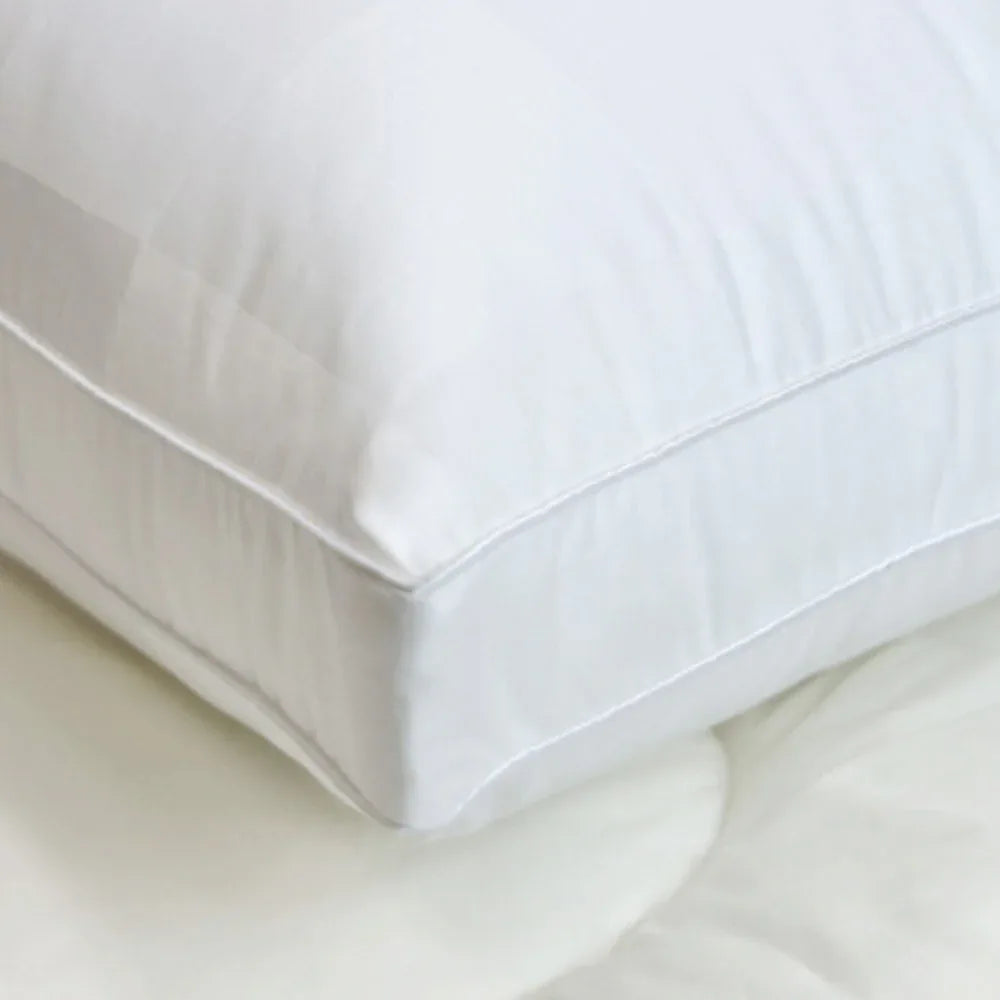 Easyrest Sleep Twin Pack Gusseted Medium Standard Pillows - Mekamart Australia