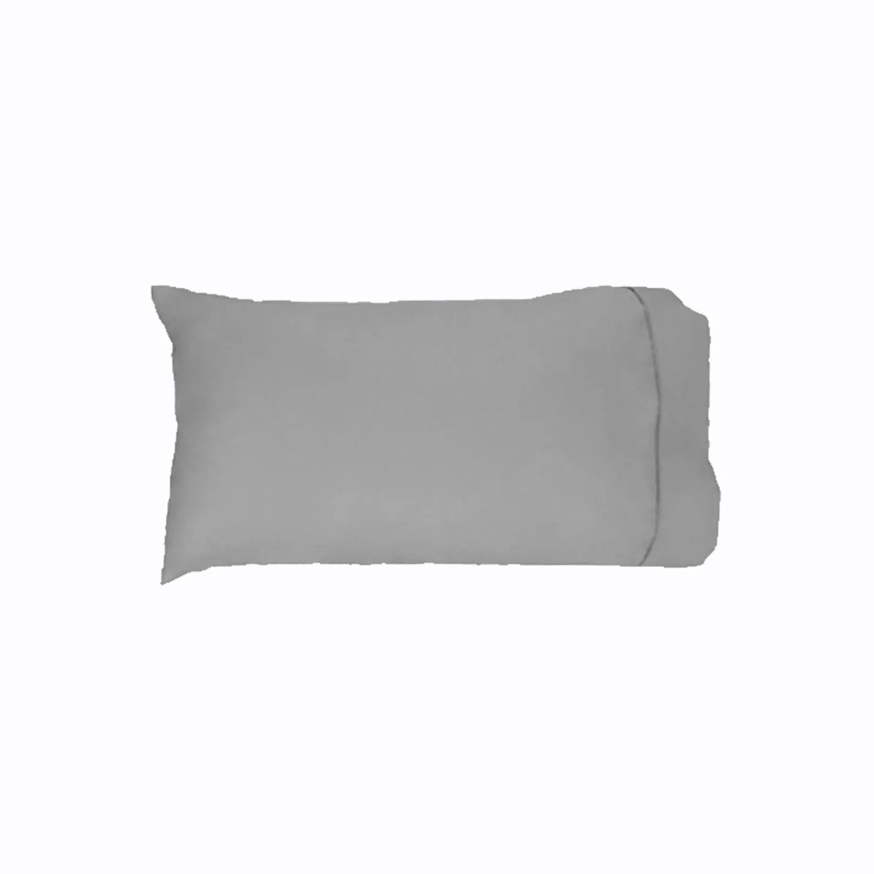 Easyrest 250tc Cotton King Pillowcase Pewter - Mekamart Australia