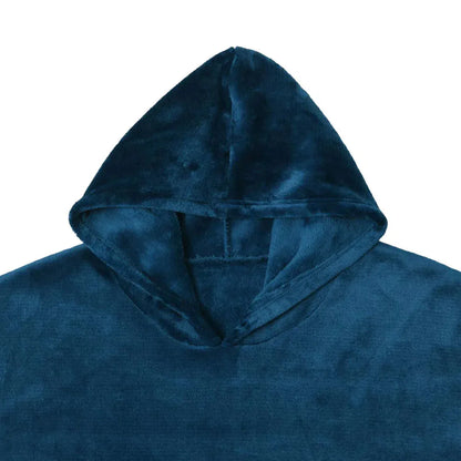 Accessorize Ink Blue Super Soft Hooded Blanket Extra Large - Mekamart Australia