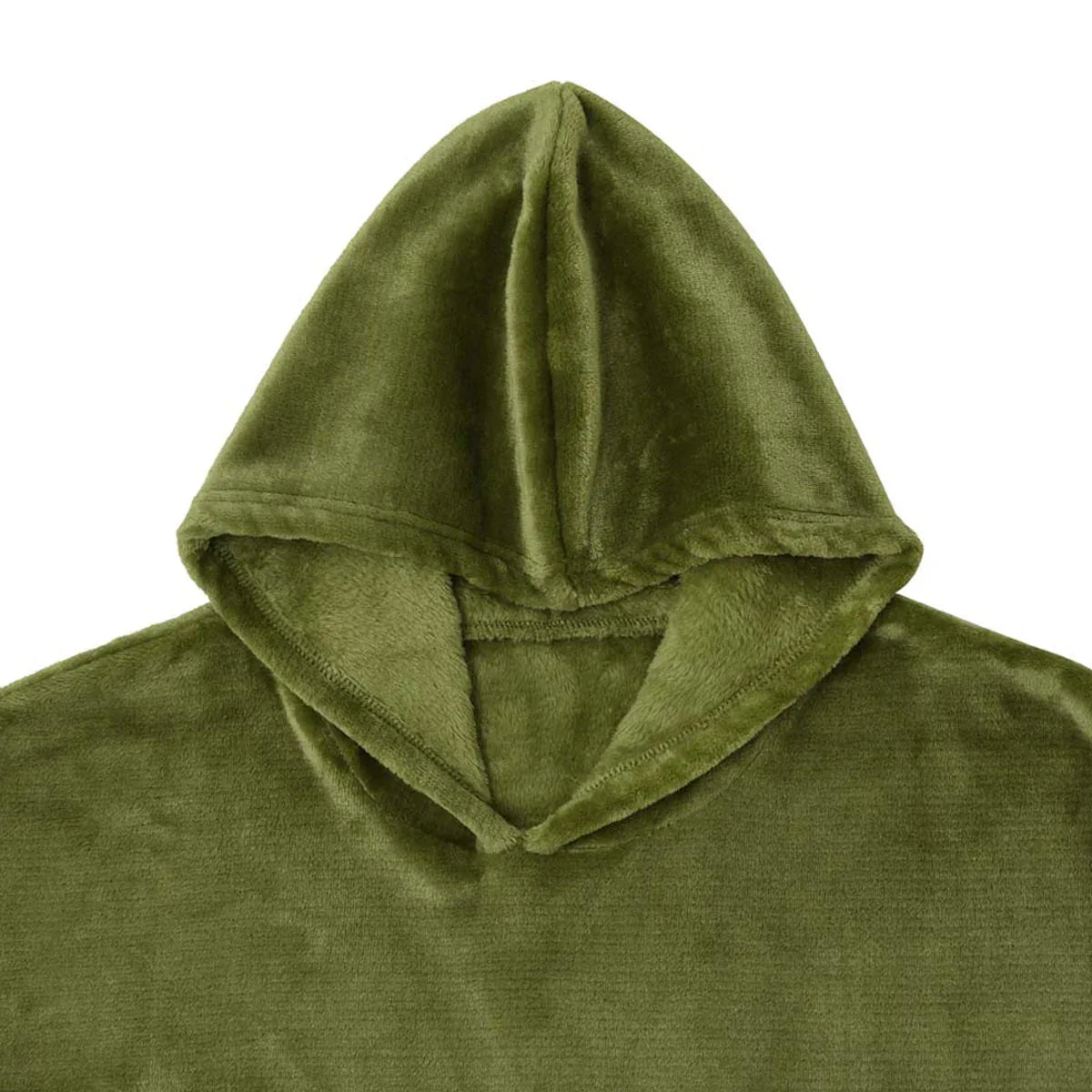 Accessorize Moss Green Super Soft Hooded Blanket Small/Medium - Mekamart Australia