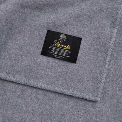 Laconia 400GSM Premium Australian Pure Wool Blanket Grey Double - Mekamart Australia