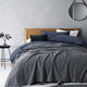 Laconia 400GSM Premium Australian Pure Wool Blanket Grey Queen - Mekamart Australia