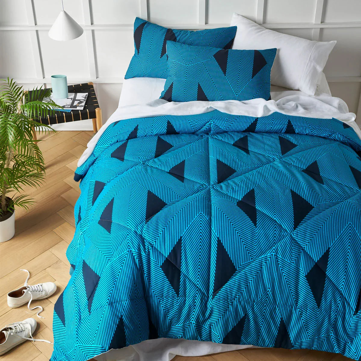 Accessorize Aster Washed Cotton Comforter Set Queen - Mekamart Australia