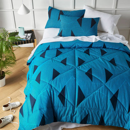 Accessorize Aster Washed Cotton Comforter Set Queen - Mekamart Australia