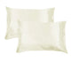 Accessorize 300TC Deluxe Essentials Satin Standard Pillowcases Stone (Ivory) - Mekamart Australia