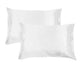 Accessorize 300TC Deluxe Essentials Satin Standard Pillowcases White - Mekamart Australia