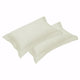 500TC Pair of Egyptian Cotton Tailored Standard Pillowcases Vanilla - Mekamart Australia