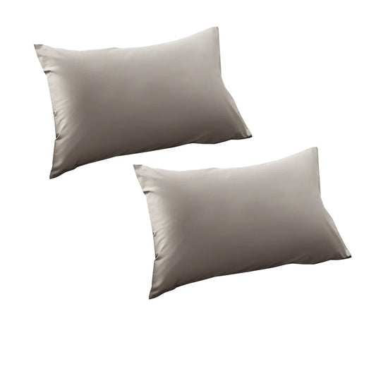 Accessorize Stone 400TC Bamboo Cotton Pair of Standard Pillowcases 48 x 73 + 15cm - Mekamart Australia