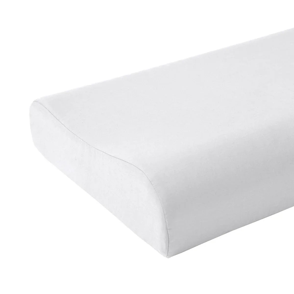 Accessorize White Cotton Rich Contour Pillowcase 40x60x12cm - Mekamart Australia