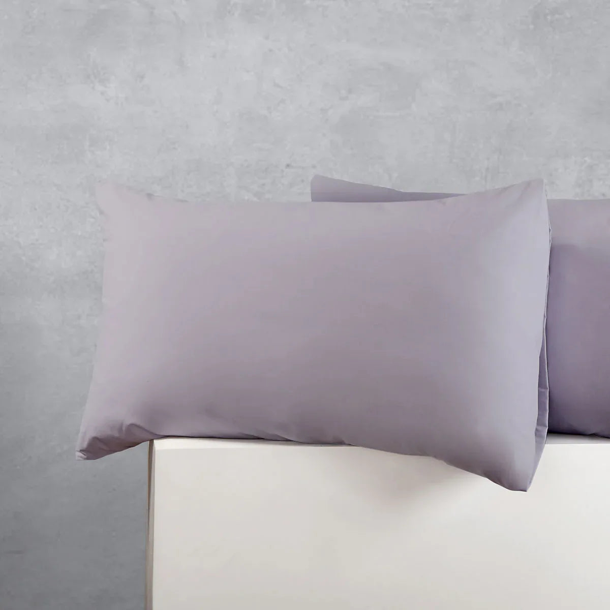 Accessorize Pair of Cotton Polyester Standard Pillowcases Silver - Mekamart Australia