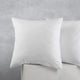 Accessorize Pair of Cotton Polyester European Pillowcases White - Mekamart Australia