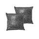 Accessorize Pair of Leopard Black Sequined European Pillowcases - Mekamart Australia