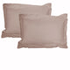 Accessorize 325TC Pair of Stripe Jumbo / Queen Pillowcases Blush - Mekamart Australia