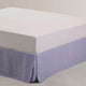 Vintage Design Homewares Lilac French Linen Valance King - Mekamart Australia