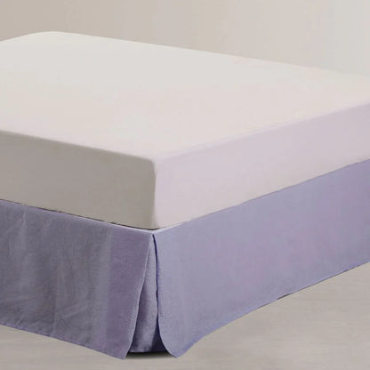 Vintage Design Homewares Lilac French Linen Valance Queen - Mekamart Australia