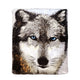 J.Elliot Home 350gsm Wolf Photo Mink Blanket - Mekamart Australia