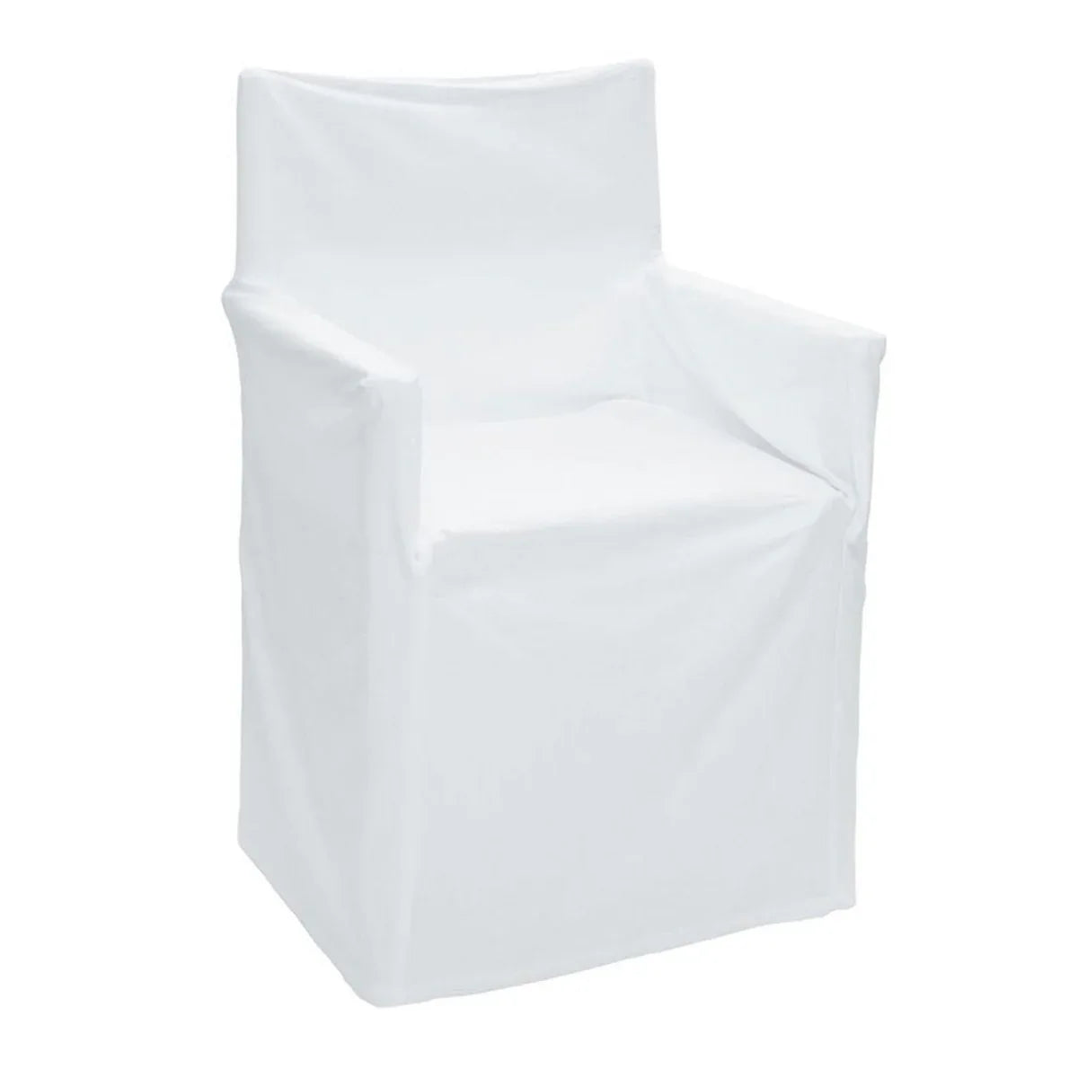IDC Homewares Cotton Director Chair Cover White - Mekamart Australia