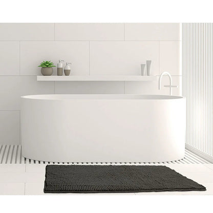 Toggle Microfiber Bath Mat Medium Charcoal - Mekamart Australia