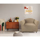 Elan Cambridge Extra-stretch Couch Cover Linen One Seater Linen - Mekamart Australia
