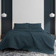 Ardor Finley Navy 3 Pcs Quilted Coverlet Set Queen/King - Mekamart Australia