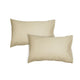 Algodon Pair of 300TC Cotton Standard Pillowcases Stone - Mekamart Australia