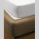 Ramesses Vertical Quilted Valance Mocha DOUBLE - Mekamart Australia