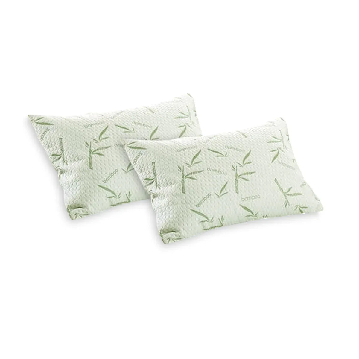 Alastairs Pair of Nature Basics Bamboo Waterproof Standard Pillow Protectors - Mekamart Australia
