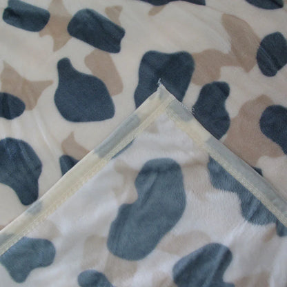 Animal Pattern Soft Flannel Plush Queen Size Blanket 220 x 240cm Jaguar - Mekamart Australia