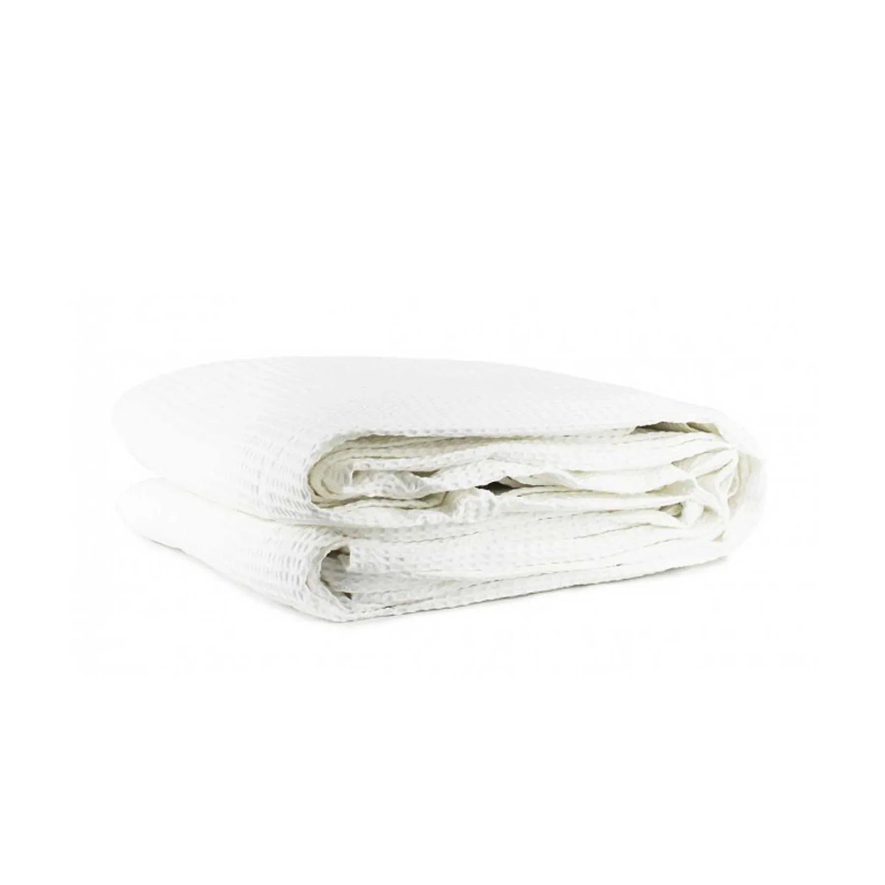 Jason Cotton Waffle Blanket White - Queen - Mekamart Australia