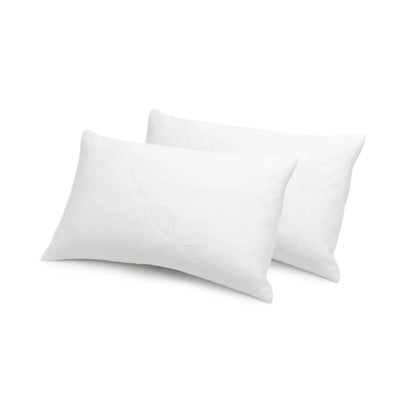 Jason Twin Pack of Bamboo Blend Standard Pillow Protectors 48 x 73 cm - Mekamart Australia