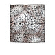 750gsm 3.5kg Double Layer Animal Print Faux Mink Blanket Queen 200x240 cm Taupe Jaguar - Mekamart Australia