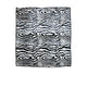 750gsm 3.5kg Double Layer Animal Print Faux Mink Blanket Queen 200x240 cm Wild Zebra - Mekamart Australia